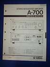 yamaha a 700 integrated amplifier service manual original good 
