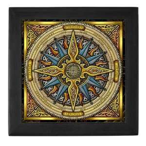  Celtic Compass Art Keepsake Box by CafePress: Home 