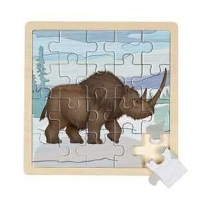 Woolly Rhino Jigsaw Puzzle