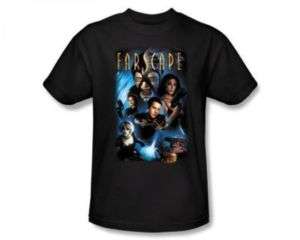 Farscape cast comic cover T shirt (all sizes)  