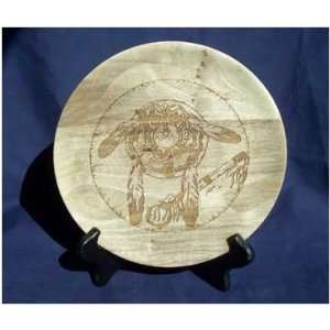  Myrtlewood Plate   Mandan Shield