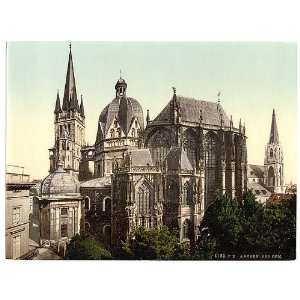  The cathedral,Aachen,the Rhine,Germany