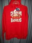 UNIVERSITY OF WISCONSIN BADGERS 2011 BIG TEN CHAMPS, HOODIE=2XL=RED 