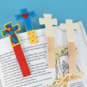  Design Your Own Unfinished Wood Cross Bookmarks   Craft 