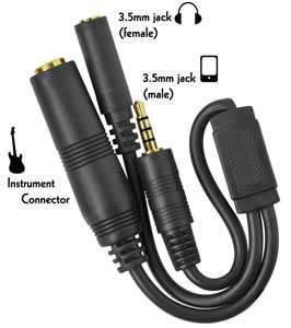  Woodees WMIA35 Miso Music Instrument Adapter  Players 