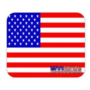  US Flag   Woodburn, Oregon (OR) Mouse Pad 