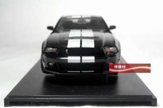 18 Autoart Ford 2010 Shelby Mustang GT 500 Die Cast Model Black 