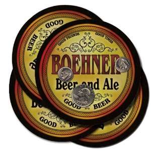  BOEHNER Family Name Beer & Ale Coasters: Everything Else