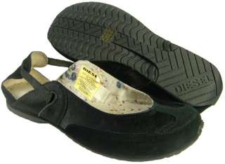 DIESEL Kallana Women Shoes Size US 5.5 EU 35.5 Black  