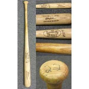  Pat Tabler Game Used Louisville Slugger Indians Bat   Game 