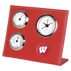  Wisconsin Weather Station Desk Clock: Home & Kitchen