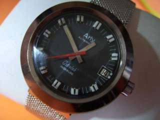 VINTAGE SWISS 70S ARLY ASTROLAB AUTOMATIC MENS WATCH  