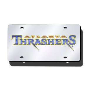    Atlanta Thrashers License Plate Laser Tag