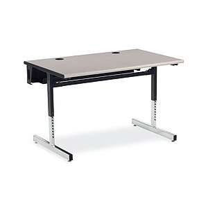 Virco Inc. Future Access Computer Table   30 Inch x 48 Inch Top   Set 
