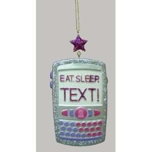  5 Tween Christmas Cell Phone with EAT, SLEEP, TEXT! Message 