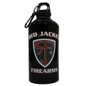  Sons Of Guns Red Jacket Firearms Logo Water Bottle   Black 