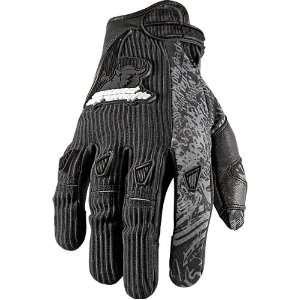   Radar Mens Mesh/Textile Street Bike Motorcycle Gloves   Black / Large
