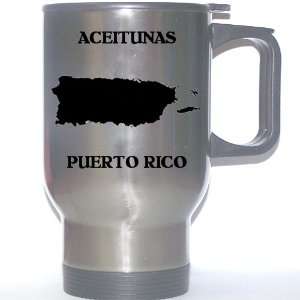  Puerto Rico   ACEITUNAS Stainless Steel Mug: Everything 
