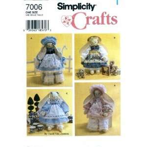  Simplicity 7006 Sewing Pattern Crafts 18 Inch Bunny and 