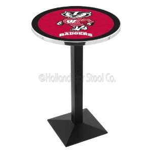   of Wisconsin Badgers Bucky L217 Pub Table: Sports & Outdoors