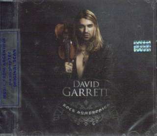 DAVID GARRETT ROCK SYMPHONIES SEALED CD NEW  