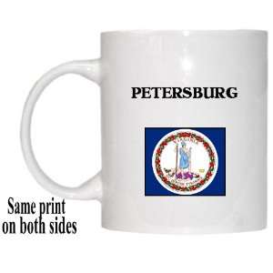    US State Flag   PETERSBURG, Virginia (VA) Mug 