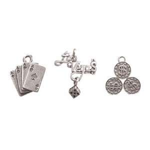  Far and Away Las Vegas Pewter Charms