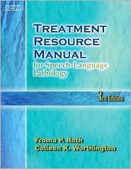 Treatment Resource Manual for Speech Language Pathology, (1401840361 