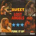 SWEET lost angels 7 b/w funk it up (2611476) pic slv german rca 1976 