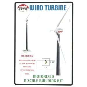   Motorized Wind Turbine Building Kit N Scale Model Power: Toys & Games