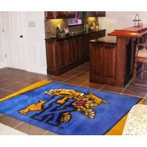   Wildcats Logo 5X8 ft Area Rug Floor/Door Carpet/Mat: Sports & Outdoors