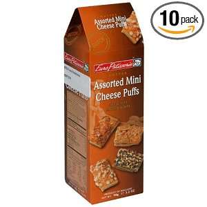 Euro Patisserie Assorted Mini Cheese Puffs, 3.2 Ounce Package (Pack of 
