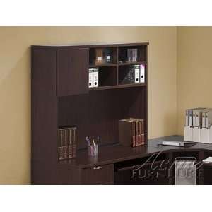 NEW Office computer Hutch in Espresso Finish Acs004322  