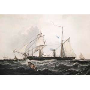 HMS Cyclops Etching Knell, William Adolphus Paprill, HR Nautical 