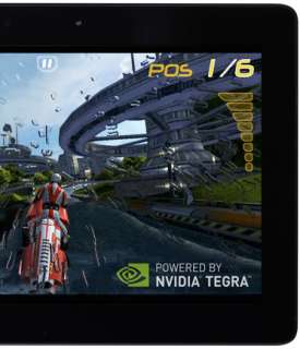 Playing games beyond the tablet boundary. Maximum 3D performance.