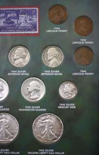 World War II Coin & Stamp Collection, by American Historic Society 