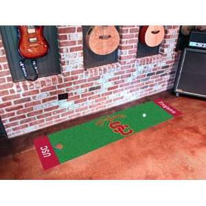  NCAA USC Trojans Golf Practice Putting Green Rug Runner 18 