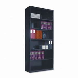  New   Metal Bookcase, 6 Shelves, 34 1/2w x 13 1/2d x 78h 