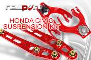 ADJUSTABLE RED COILOVER SPRING FRONT+REAR MIT 3000GT  