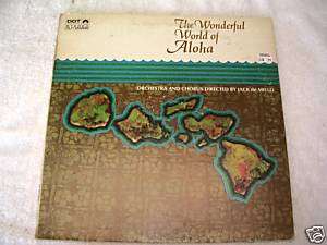 Jack de Mello   The Wonderful World Of Aloha LP Record  