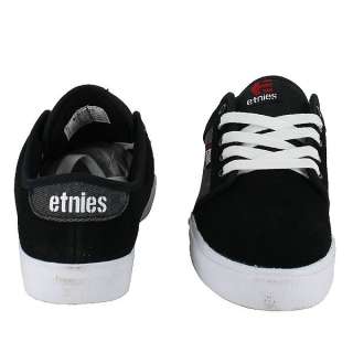 ETNIES JUNIOR LO VULCANIZED SKATE BLACK WHITE SPECIAL EDITION MENS US 