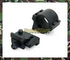 Tactical 30mm QD Twist Mount for Rifle Scope Magnifier  