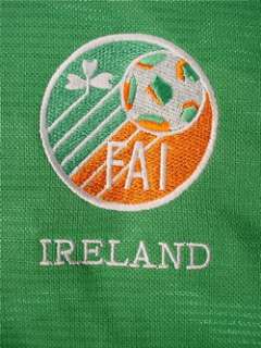 IRELAND FAI Vapa Tech World Cup Soccer Jersey (Large) LIMITED 