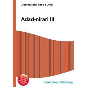 Adad nirari III. Ronald Cohn Jesse Russell  Books