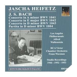  Jascha Heifetz Plays J.S. Bach CD Musical Instruments