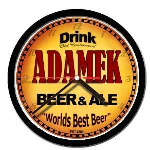  ADAMEK beer and ale wall clock: Everything Else