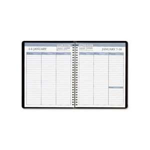  Weekly Planner, 12 Months, Jan Dec, 6 7/8x8 3/4, BK Qty 