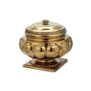  Lazy Susan Aged Gold Wight Urn: Home & Kitchen