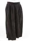 ANNE KLEIN II suede leather long skirt 27W 35L  