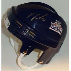 Pavel Bure Autographed/Hand Signed Florida Panthers Mini Helmet 